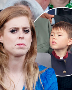 Пасынок принцессы Беатрис — Вулфи, впервые появился в составе королевской семьи